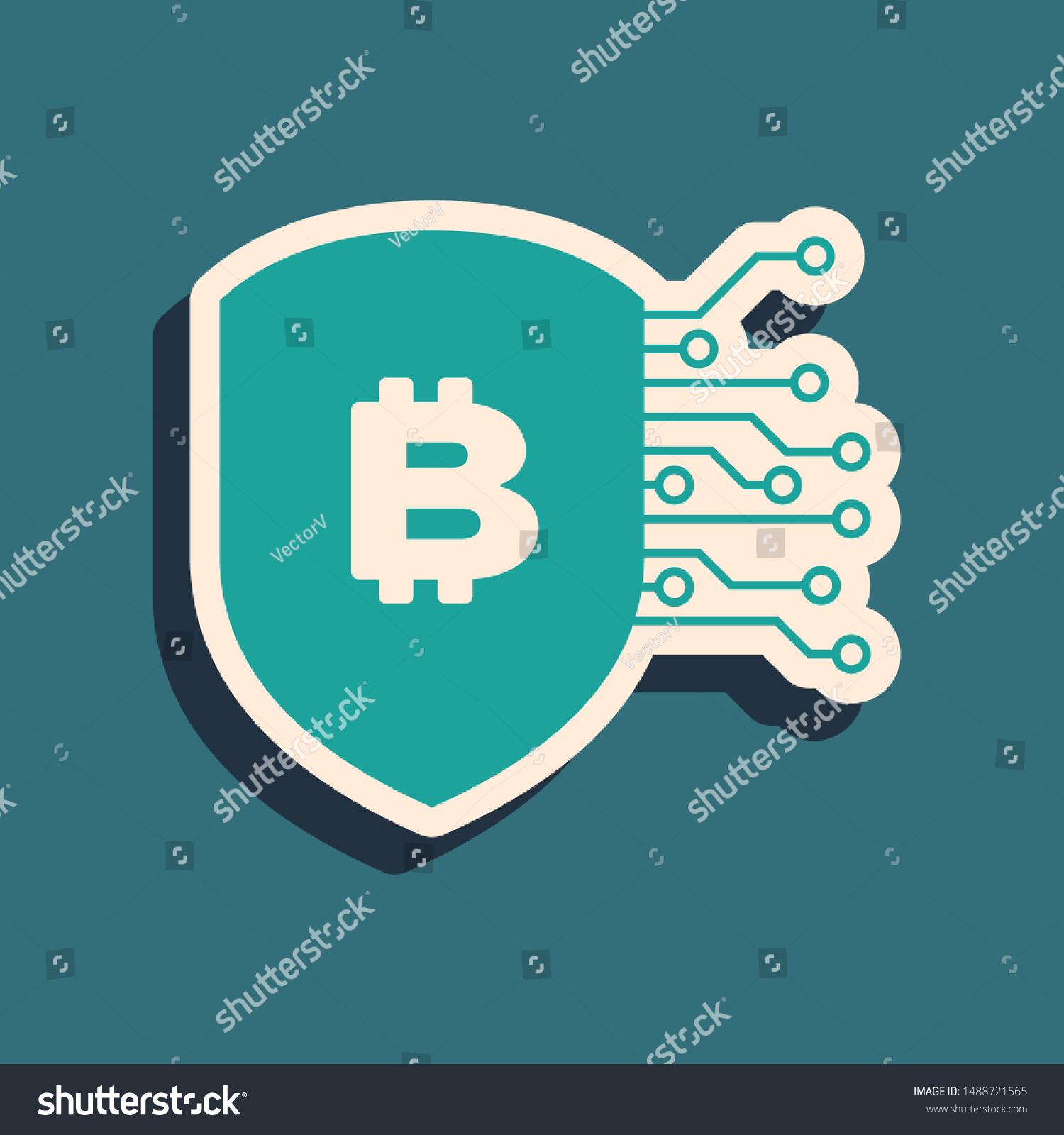 5 B